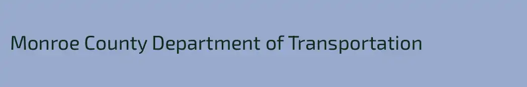 Monroe County Department of Transportation
